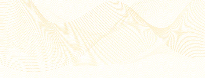 Light yellow watermark. Waves of subtle lines. Net pattern, guilloche. Flowing squiggle curves. Vector modern background. Abstract design for cheque, voucher, gift card, certificate, landing page, banner, flyer. EPS10 illustration