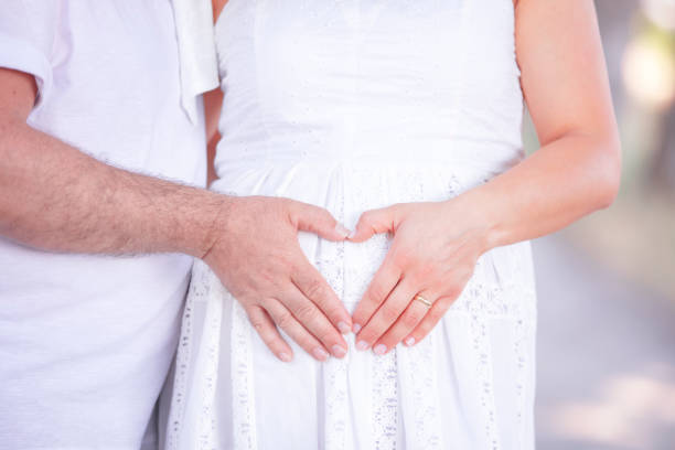 istock Young couple expecting a new baby 1323925046