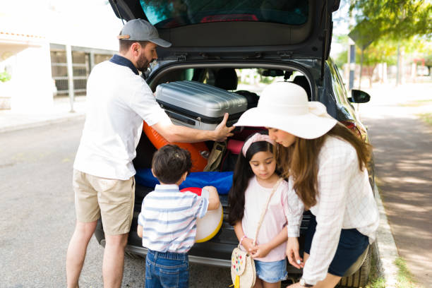istock Packing the car and almost ready to go on a trip 1323928493