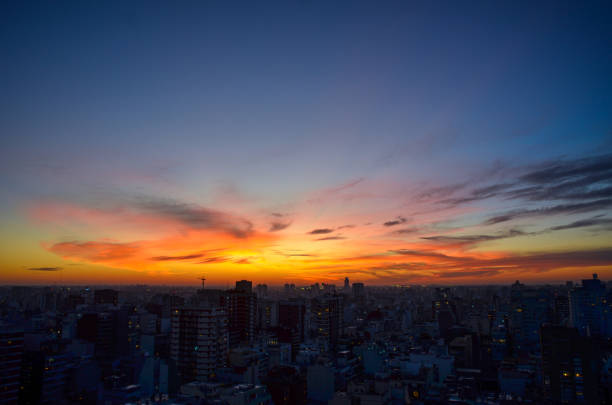 istock sunset over Buenos Aires, Argentina 1323933080