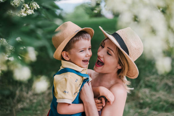 istock Little boy and his mum 1323933775