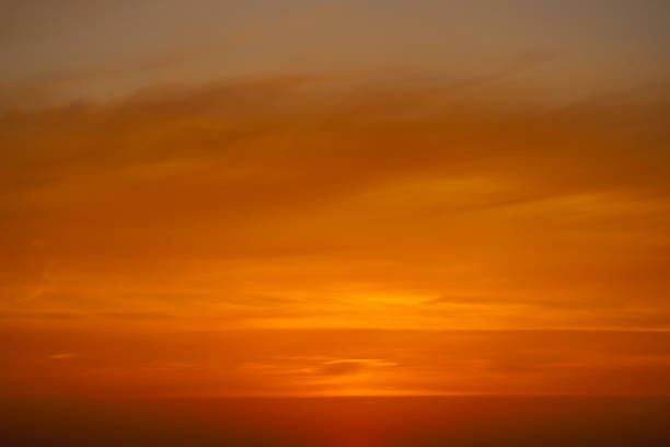 Beautiful colorful summer sunset sky as a background
