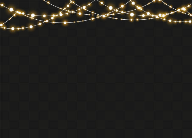 9,400+ String Of Lights No Background Stock Illustrations, Royalty-Free ...