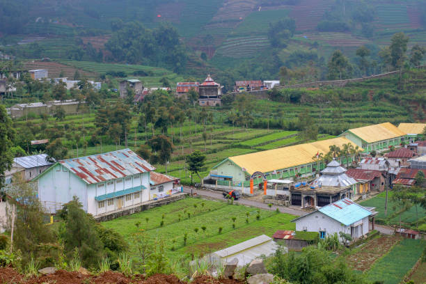 istock Dieng Plateau village 1323972694