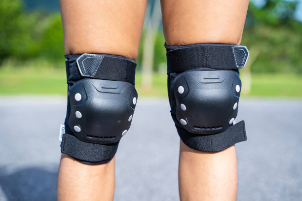 istock wrist guard elbow pads for safety 1323973794