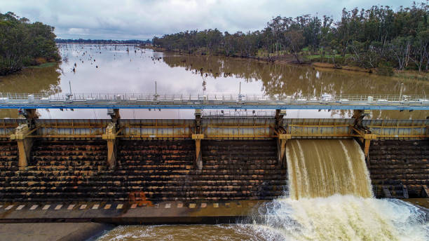 istock Gouburn Weir aerial 1323973893