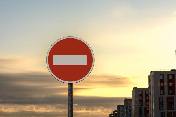 istock Do not enter traffic sign 1323975938