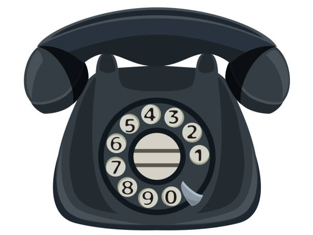 Telefono Antiguo Vectores Libres de Derechos - iStock