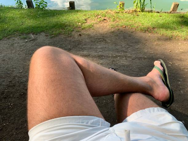 istock Relaxing by the lake. 1323992373