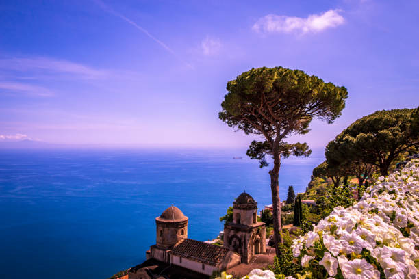 istock Coastline in Ravello, Amalfi coast, italy 1323995436