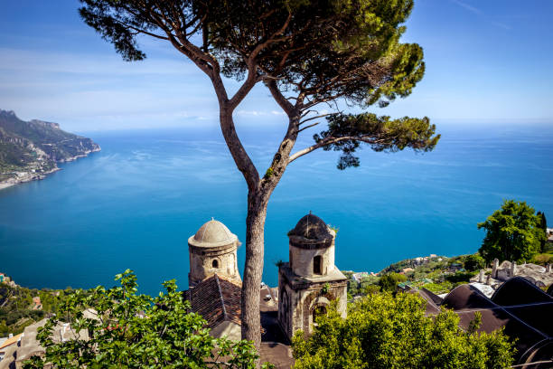 istock Coastline in Ravello, Amalfi coast, italy 1323995443