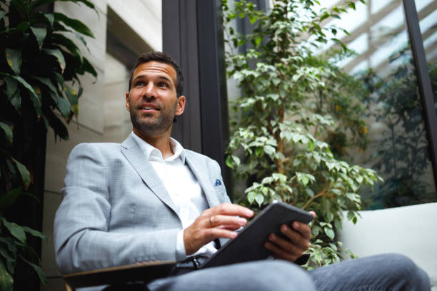 istock Portrait of a successful businessman 1323998566