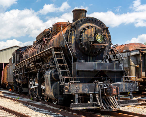 istock Vintage Railroad Locomotive Train 1324005539
