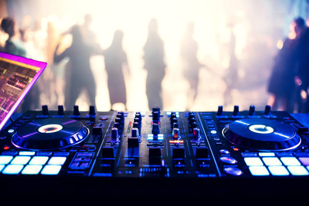 istock music controller DJ mixer in a nightclub at a party 1324006499