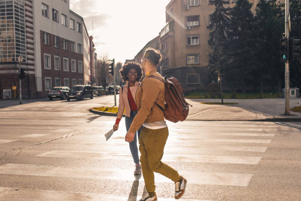 istock Smiling couple enjoying on vacation. 1324007890