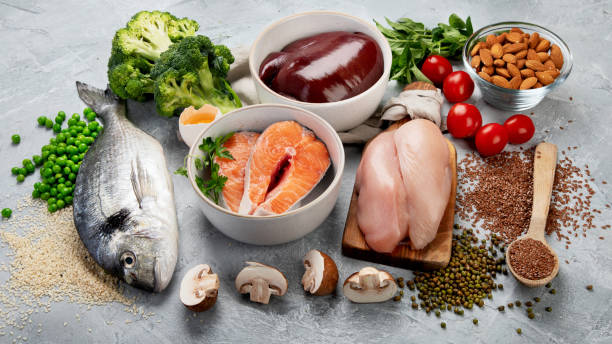 istock Food high in iron 1324012922