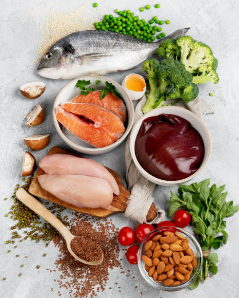 istock Food high in iron 1324013000