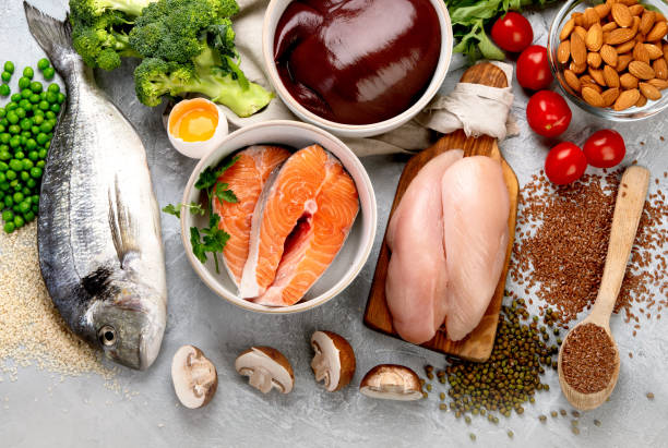 istock Food high in iron 1324013278