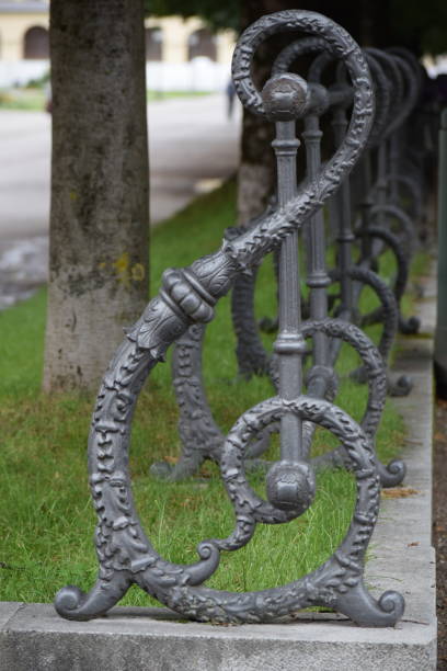istock Decorative Treble Clef Bicycle Rack Portrait 1324014404