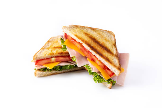 istock Sandwich with tomato,lettuce,ham and cheese 1324019341