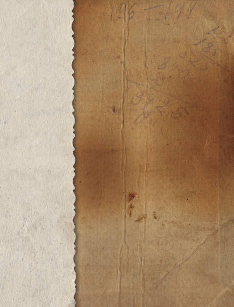 istock Vintage old paper with scratches and stains texture 1324030538