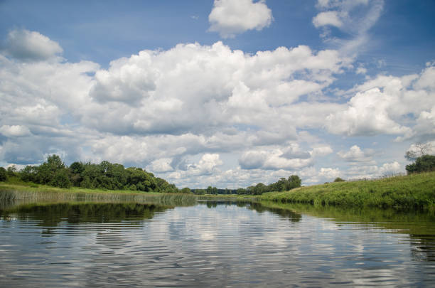 istock River Venta in Skrunda town, Latvia 1324033700