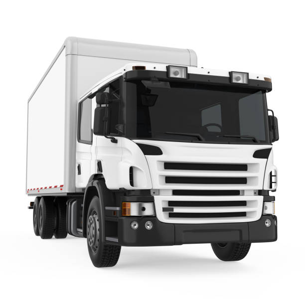 istock Delivery Truck Isolated 1324033820