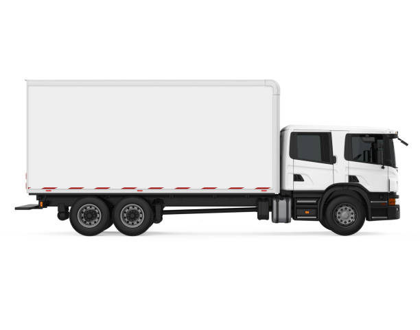 istock Delivery Truck Isolated 1324033873