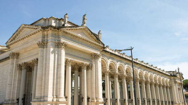 istock Perspective of Quadriportico 1324036835