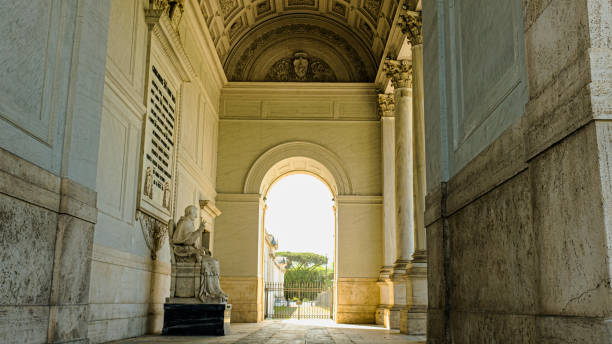 istock Lateral View of the Gregorian Portico 1324040860