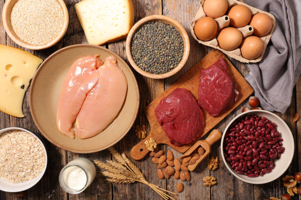 istock selection of food high in protein 1324041636