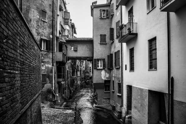 istock Secret canal in Bologna 1324042618