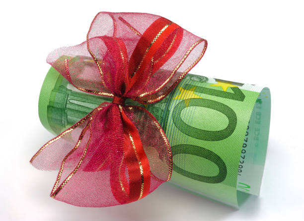 istock 100 Euro banknote as gift 1324044400