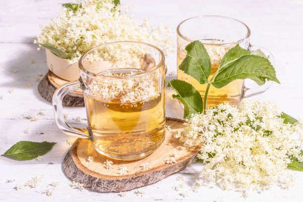 istock Elderberry flower tea 1324051307