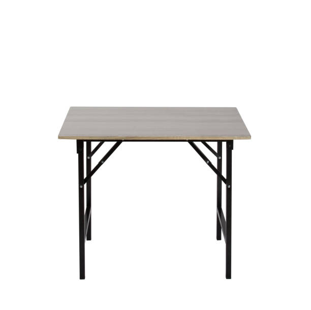 istock wooden table with metal legs isolated on white 1324053352
