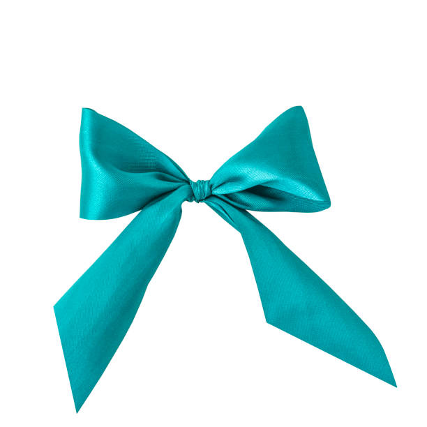 istock isolated green bow on white background 1324058858