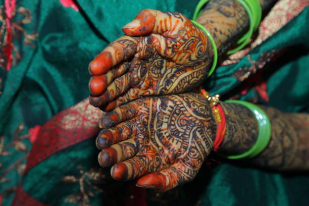 istock Indian culture representing mehandi 1324062111