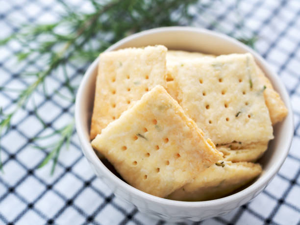 istock Homemade Rosemary Cheese Crackers 1324063455