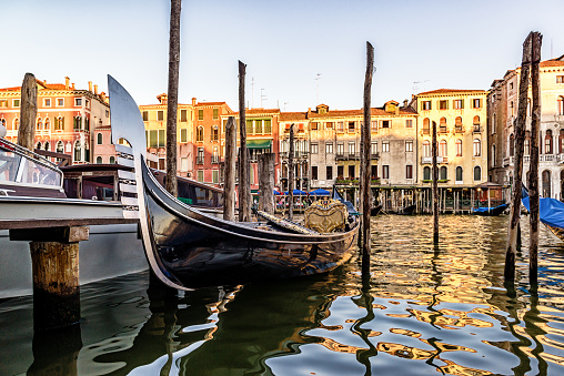 The canals, boats and bridges of Venice