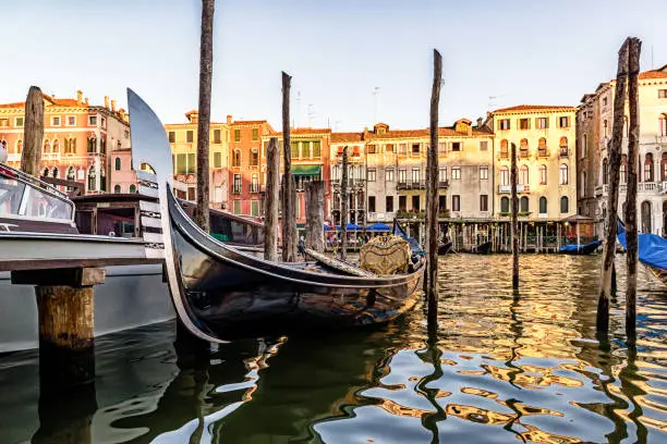 The canals, boats and bridges of Venice