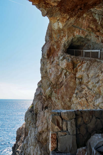 istock Croatia beautiful cliffs near Dubrovnik - Pasjaca beach. 1324076526