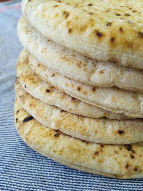 istock Israeli Pita Bread, pita pan 1324092883