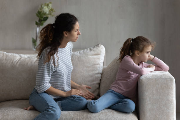 istock Latin mom and ethnic daughter have misunderstanding at home 1324096520