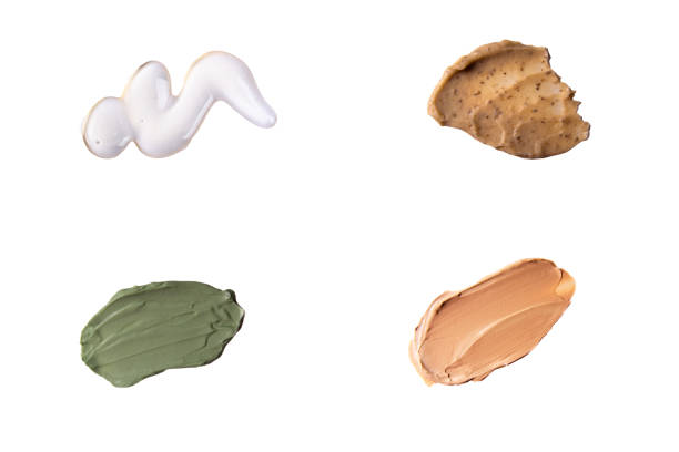 istock Set of cosmetic products on an isolated background. 1324105486