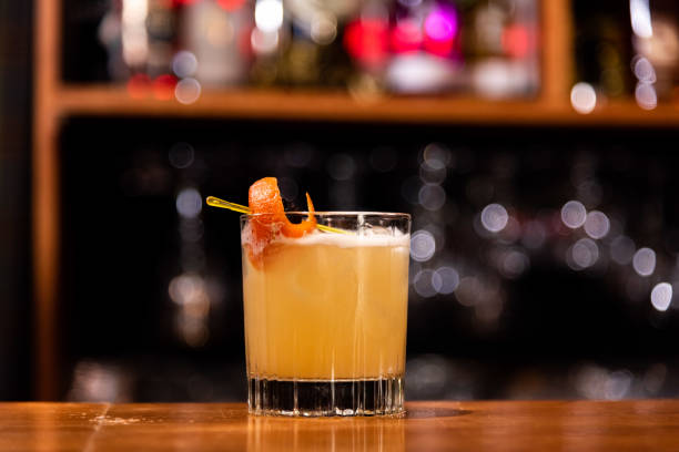 istock Making cocktail of whiskey 1324111463