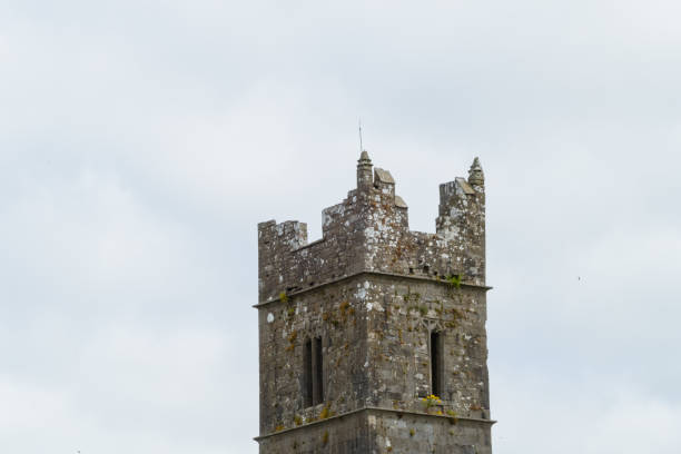1980s old Positive Film scanned, Saint Brigid's Cathedral, Market Square, Kildare, Ireland.