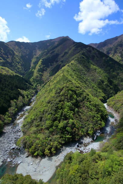 istock Hinoji Valley,Fresh green,Iya Valley(Miyoshi City, Tokushima Prefecture) 1324122906