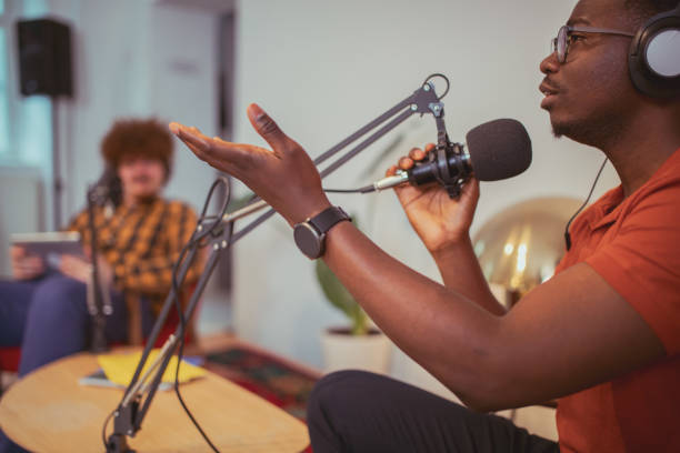 istock Educating the listeners on important matters 1324124325