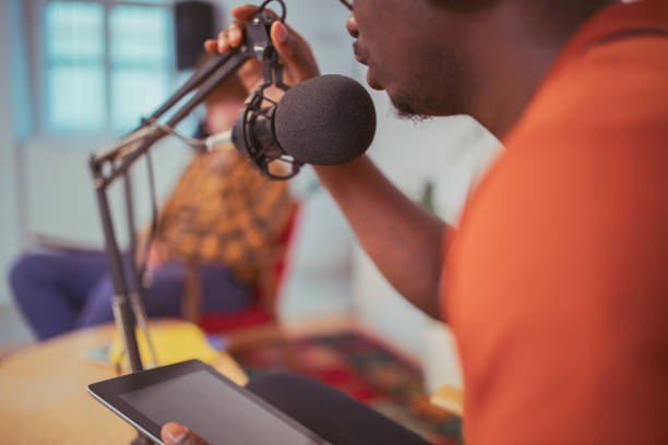 istock Educating the listeners on important matters 1324124334