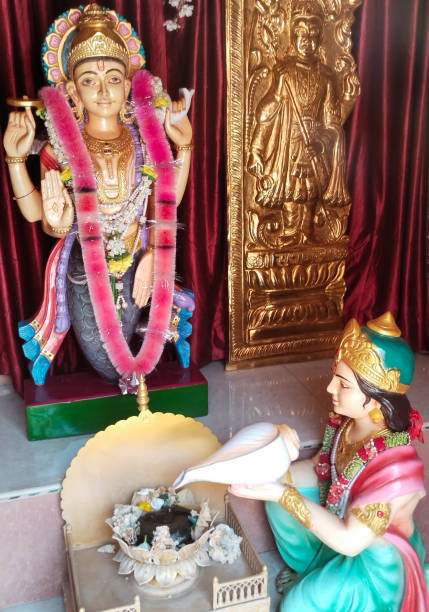istock Hindu god statue in ram temple ayodhya 1324141919